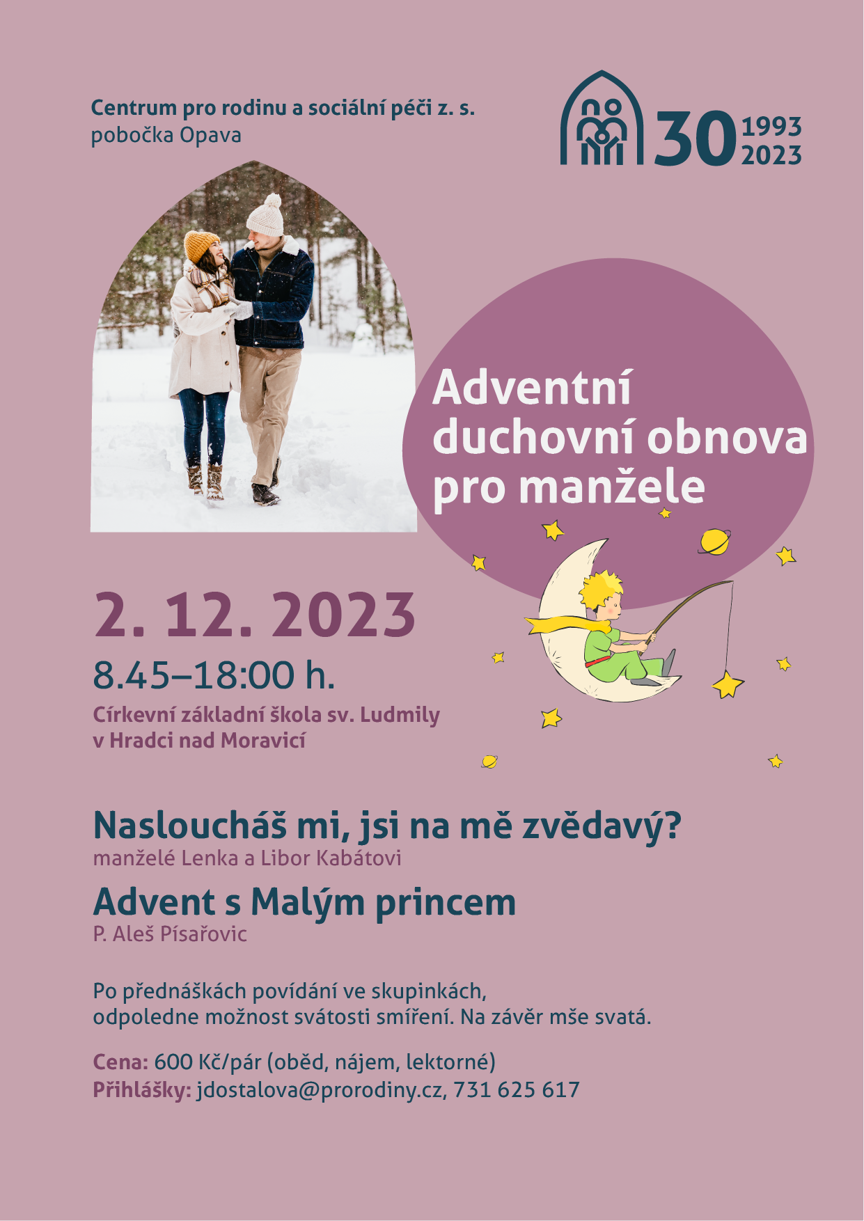 Adventní duchovní obnova pro manžele