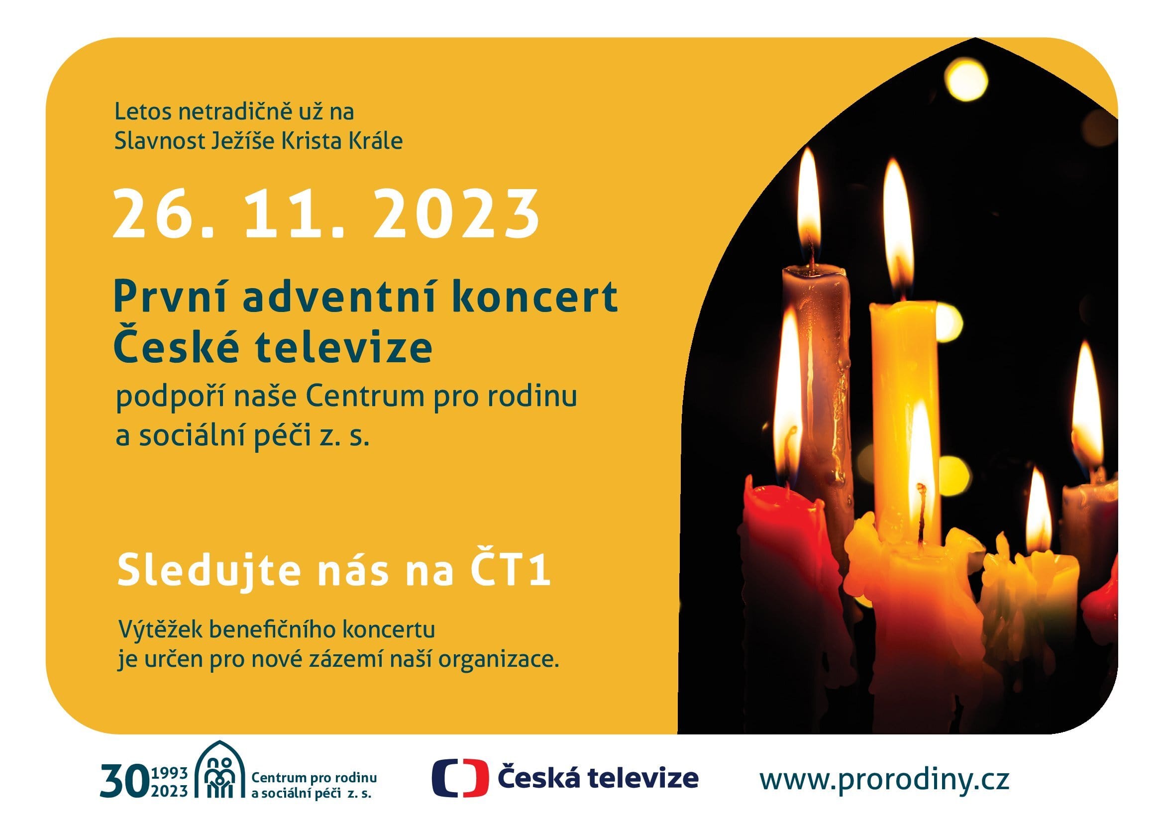 První Adventní koncert ČT