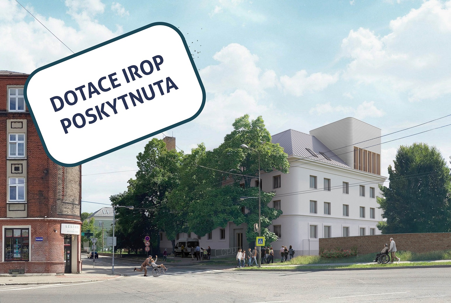 obrázek Dotace IROP poskytnuta