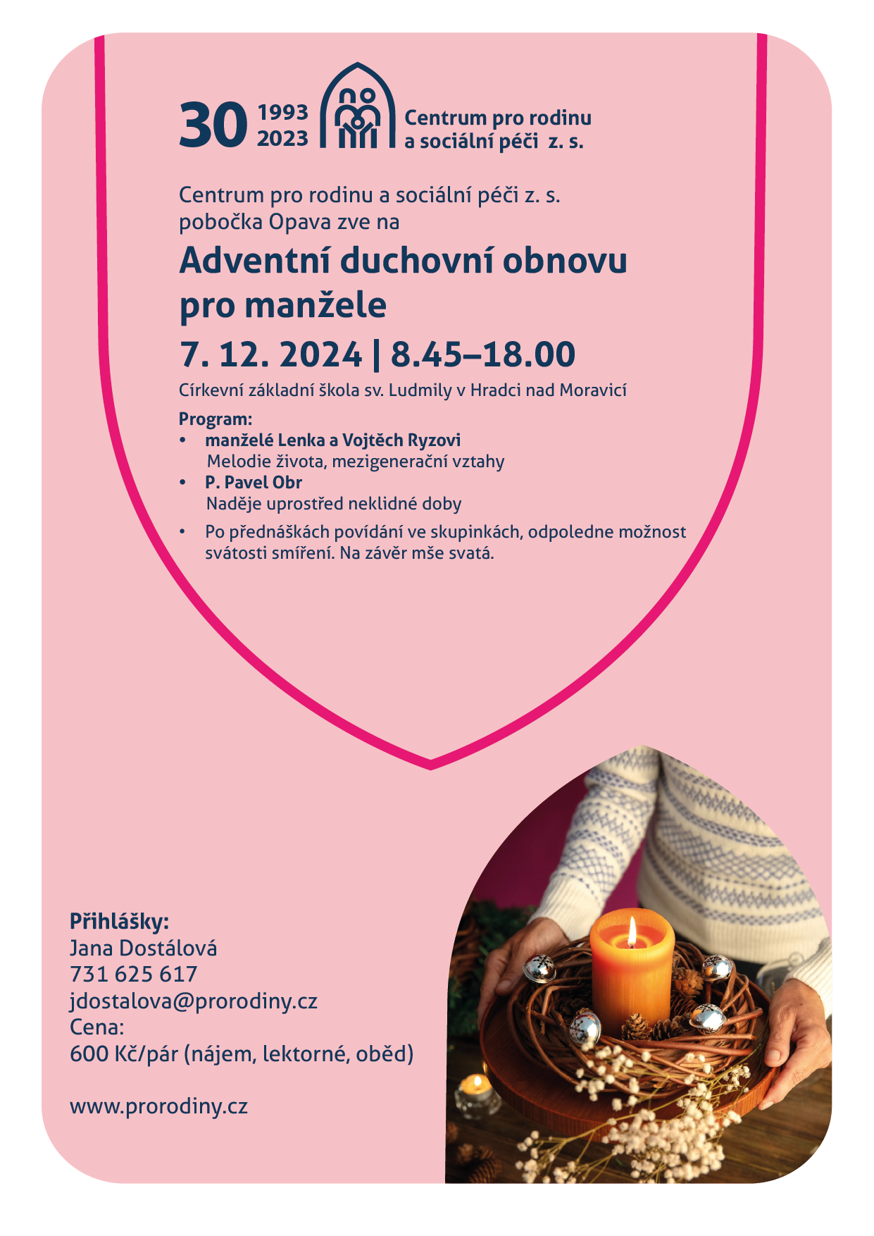 obrázek Adventní duchovní obnova pro manžele
