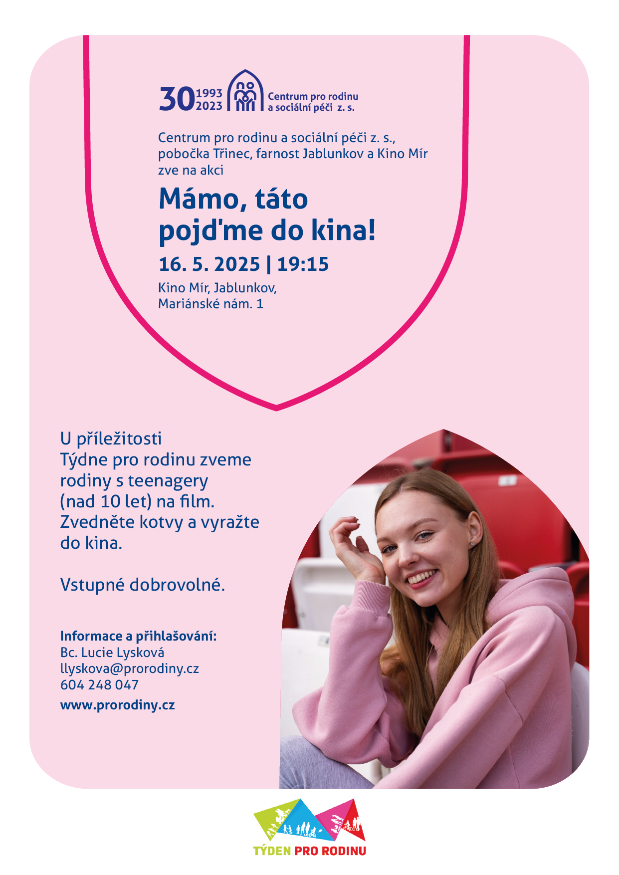 obrázek Mámo, táto, pojďme do kina!