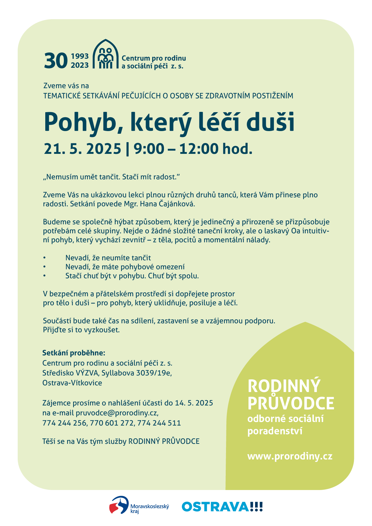 obrázek Pohyb, který léčí duši