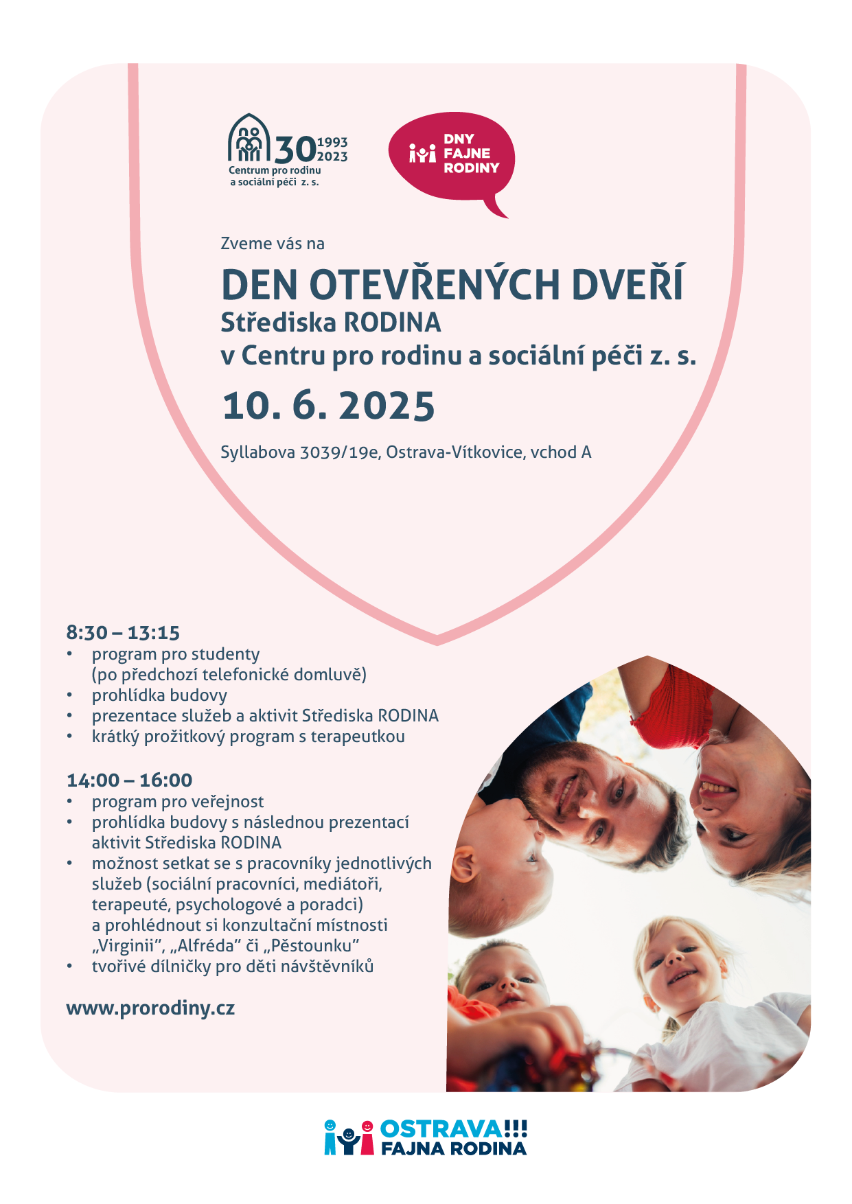 obrázek Den otevřených dveří RODINA