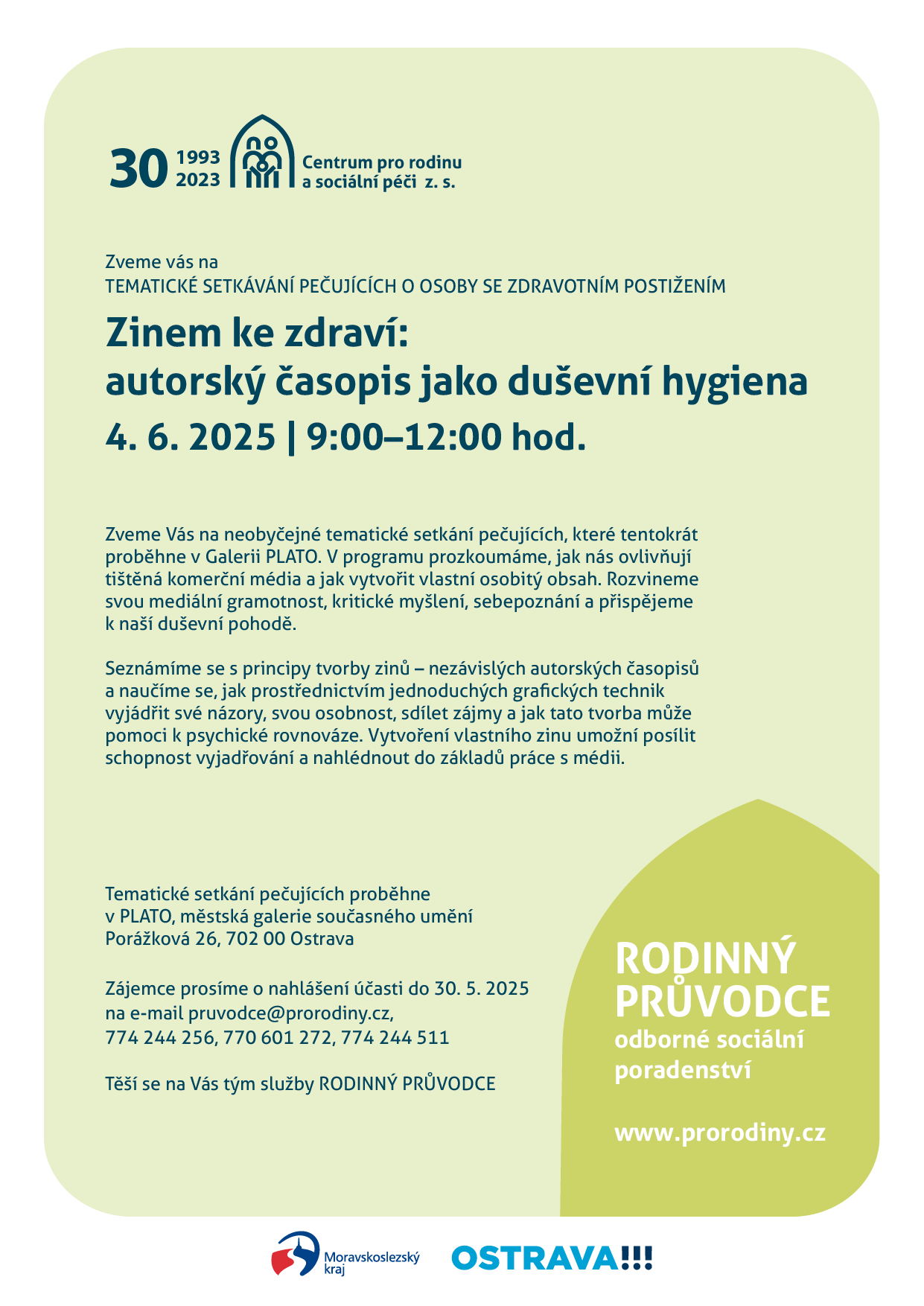 Zinem ke zdraví: autorský časopis jako duševní hygiena