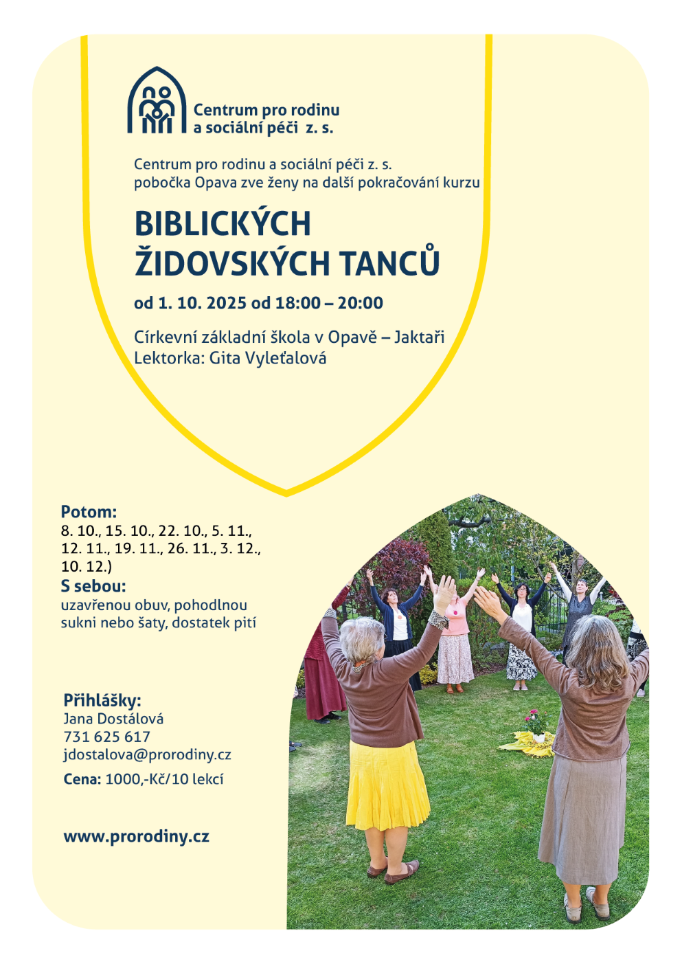 plakát Biblické židovské tance