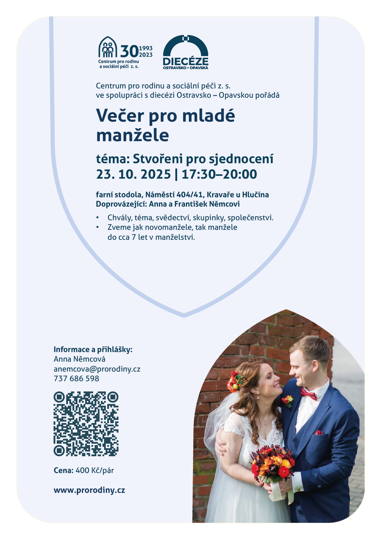 obrázek Večer pro mladé manžele
