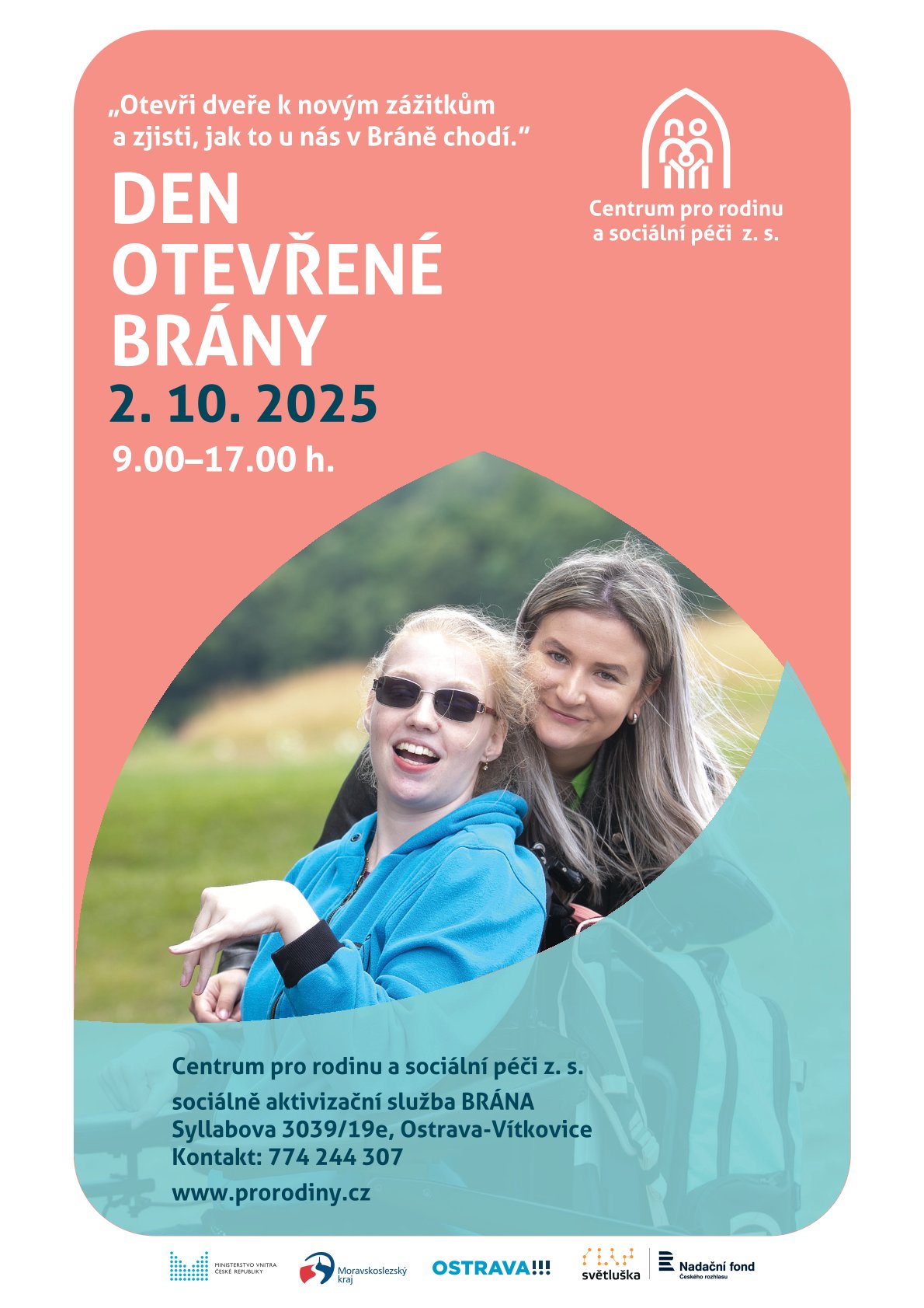 plakát Den otevřené BRÁNY