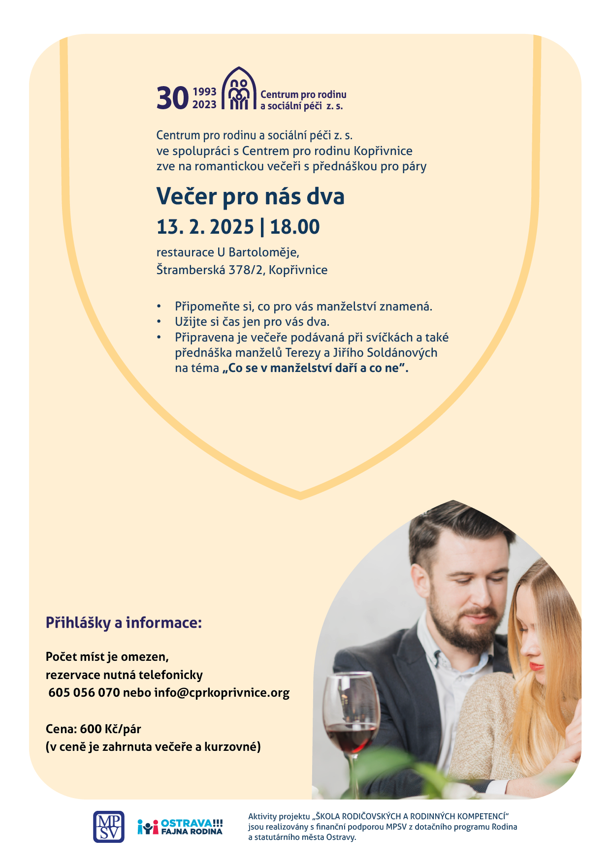 obrázek Večer pro nás dva