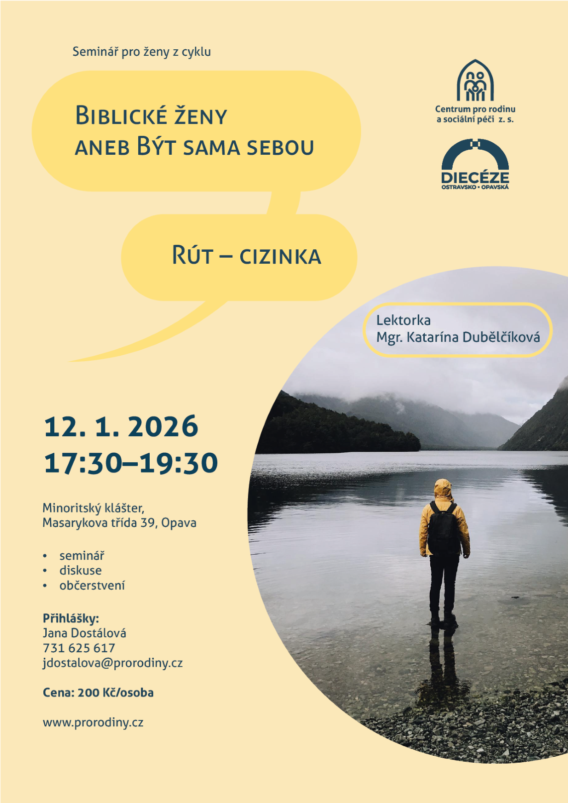 plakát Biblické ženy aneb být sama sebou