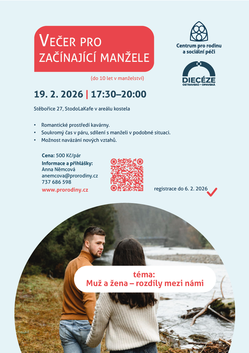 plakát Večer pro začínající manžele