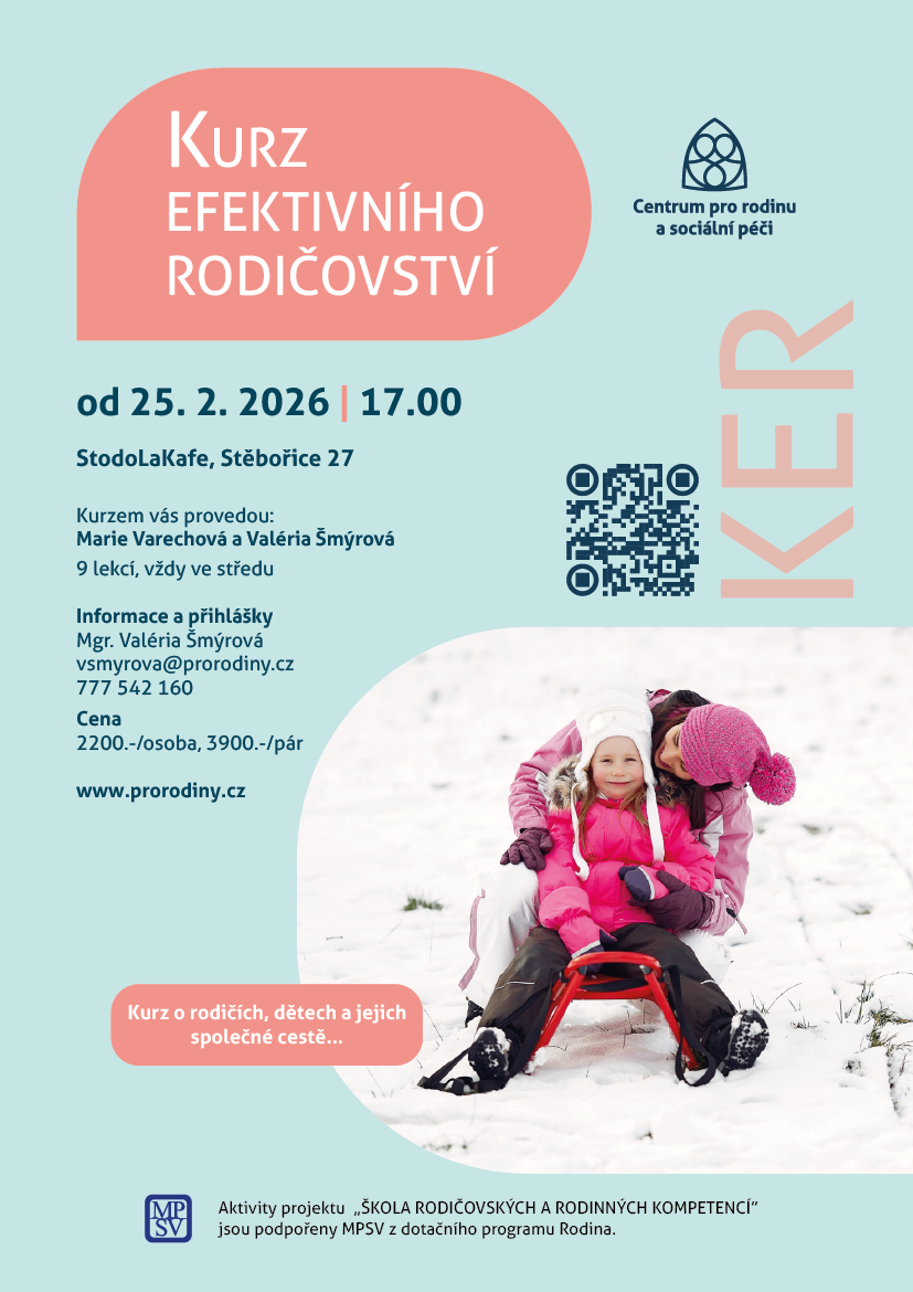 plakát Kurz efektivního rodičovství