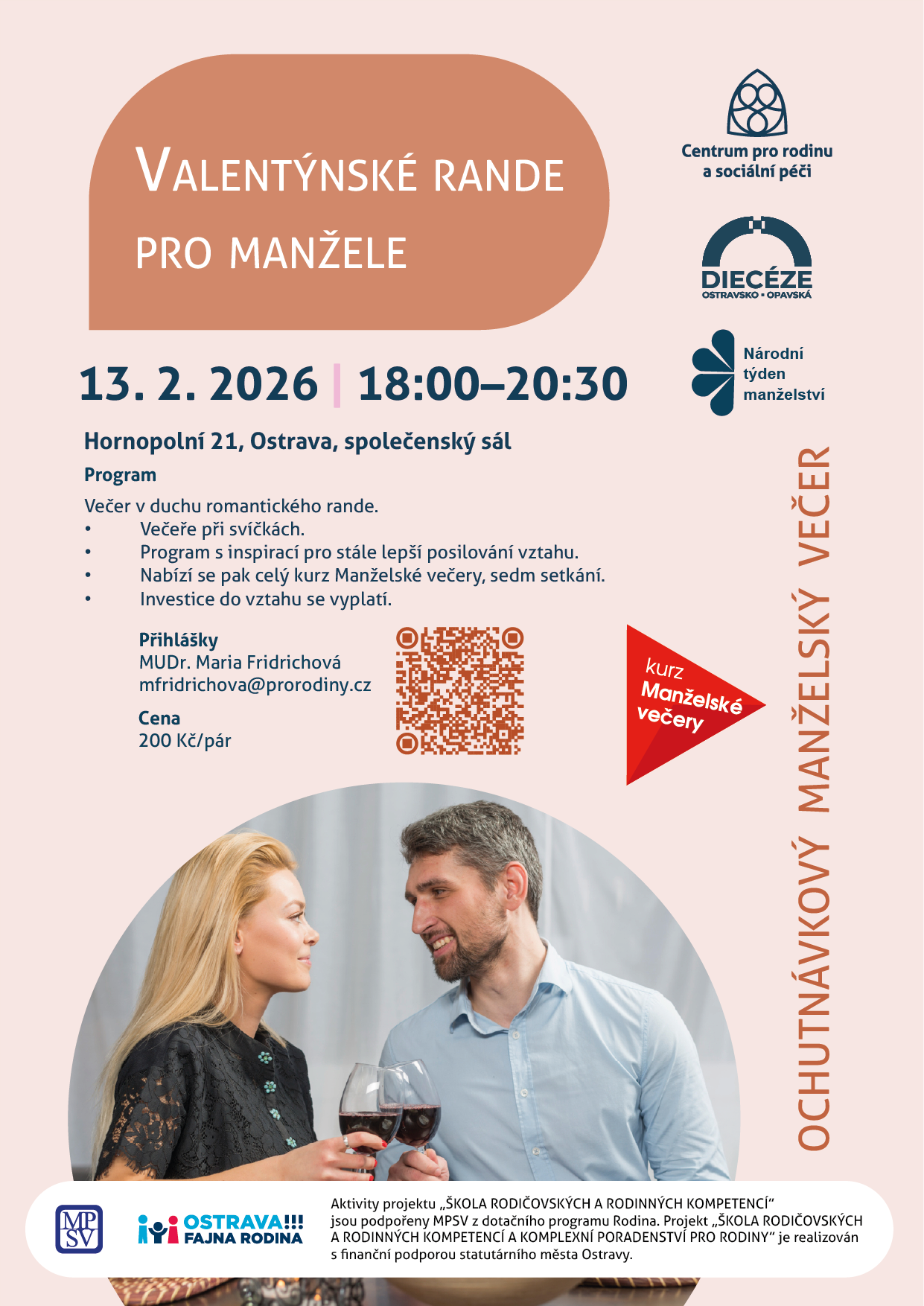 plakát Ochutnávkový Manželský večer