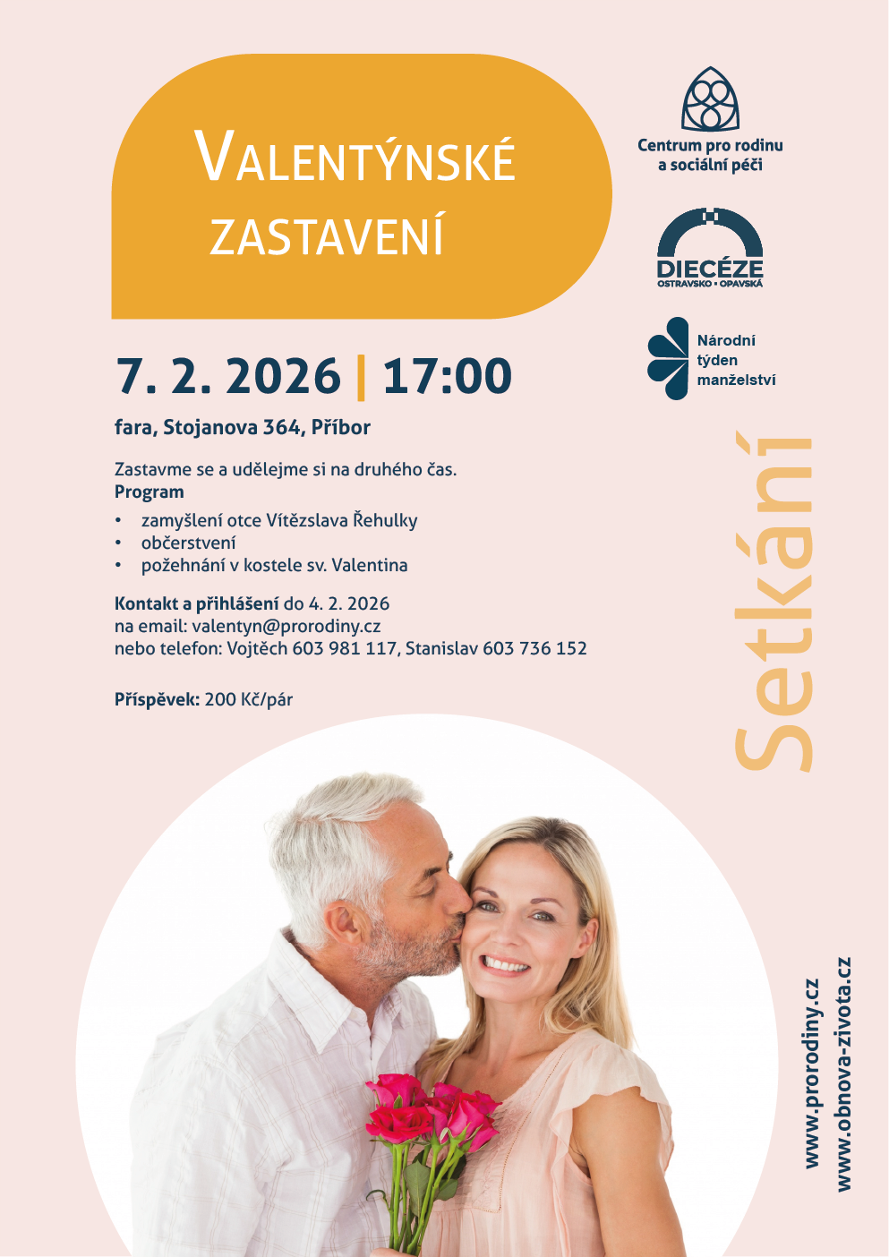 plakát Valentýnské zastavení