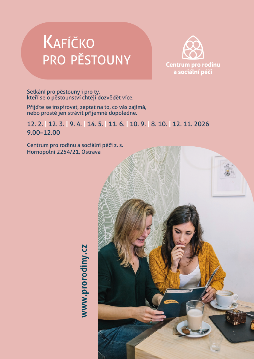 plakát Kafíčko pro pěstouny