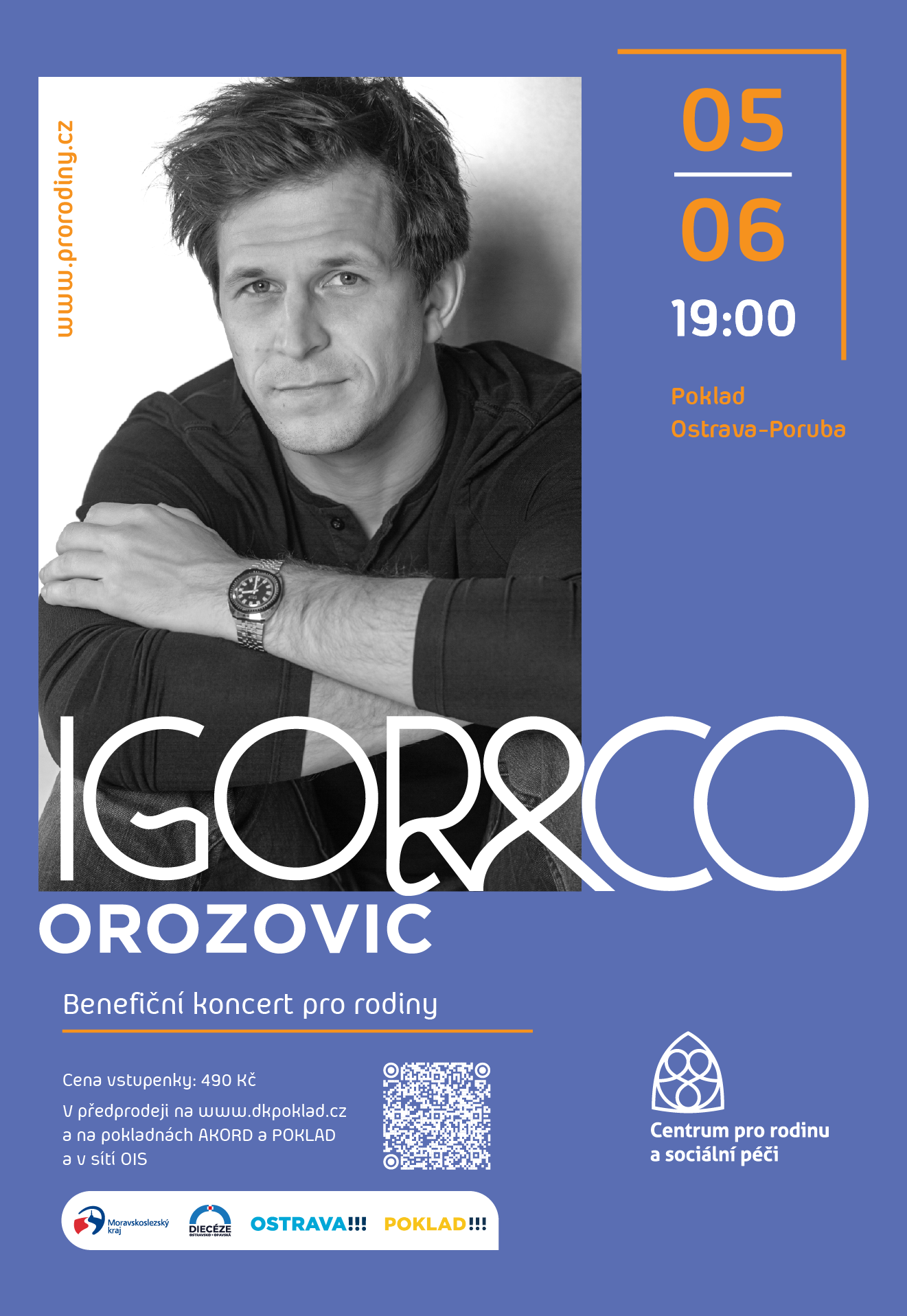 plakát Igor Orozovič &amp;amp;amp; Co. – Benefiční koncert pro rodiny