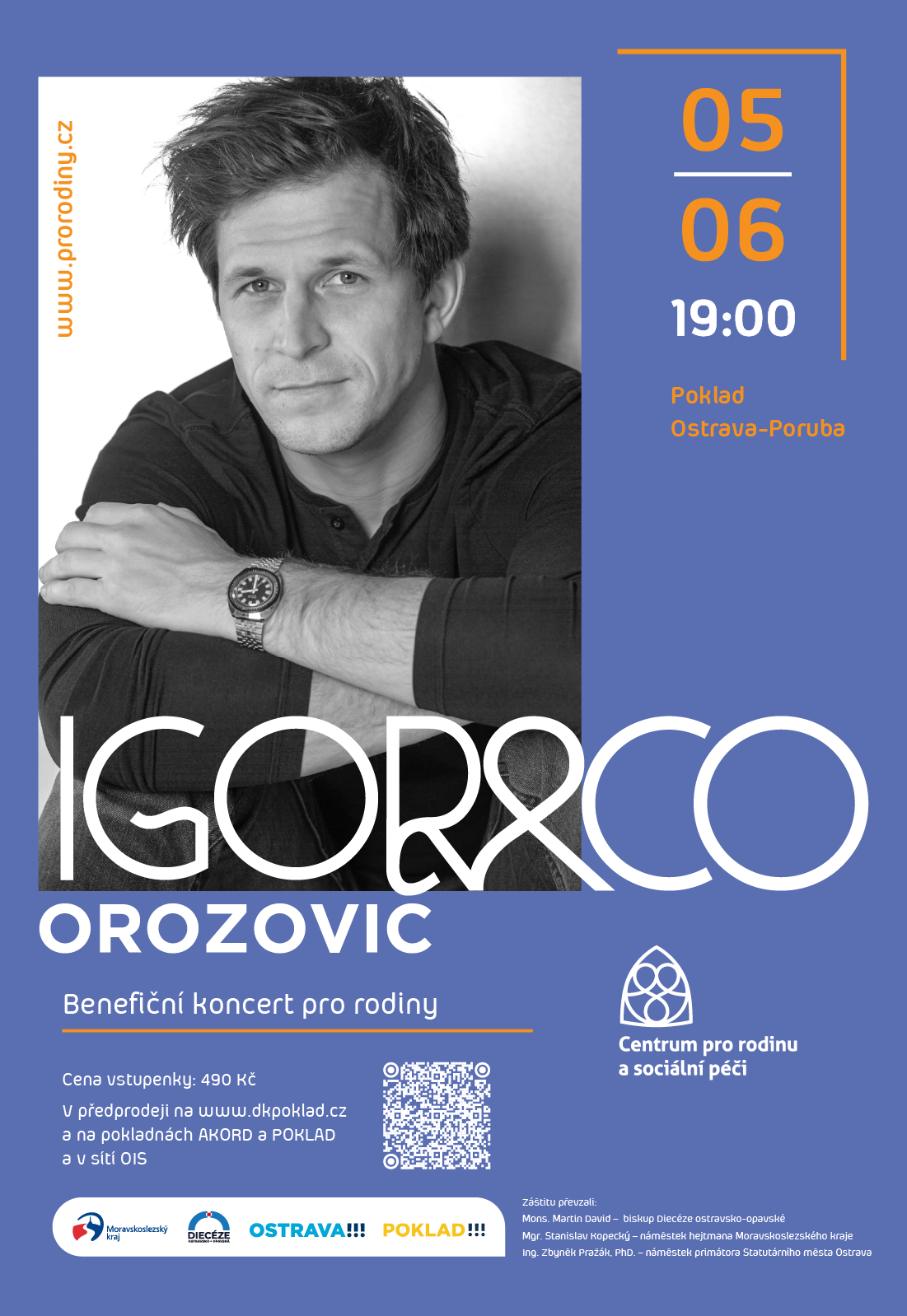 plakát Igor Orozovič &amp;amp;amp;amp;amp;amp;amp;amp; Co. – Benefiční koncert pro rodiny