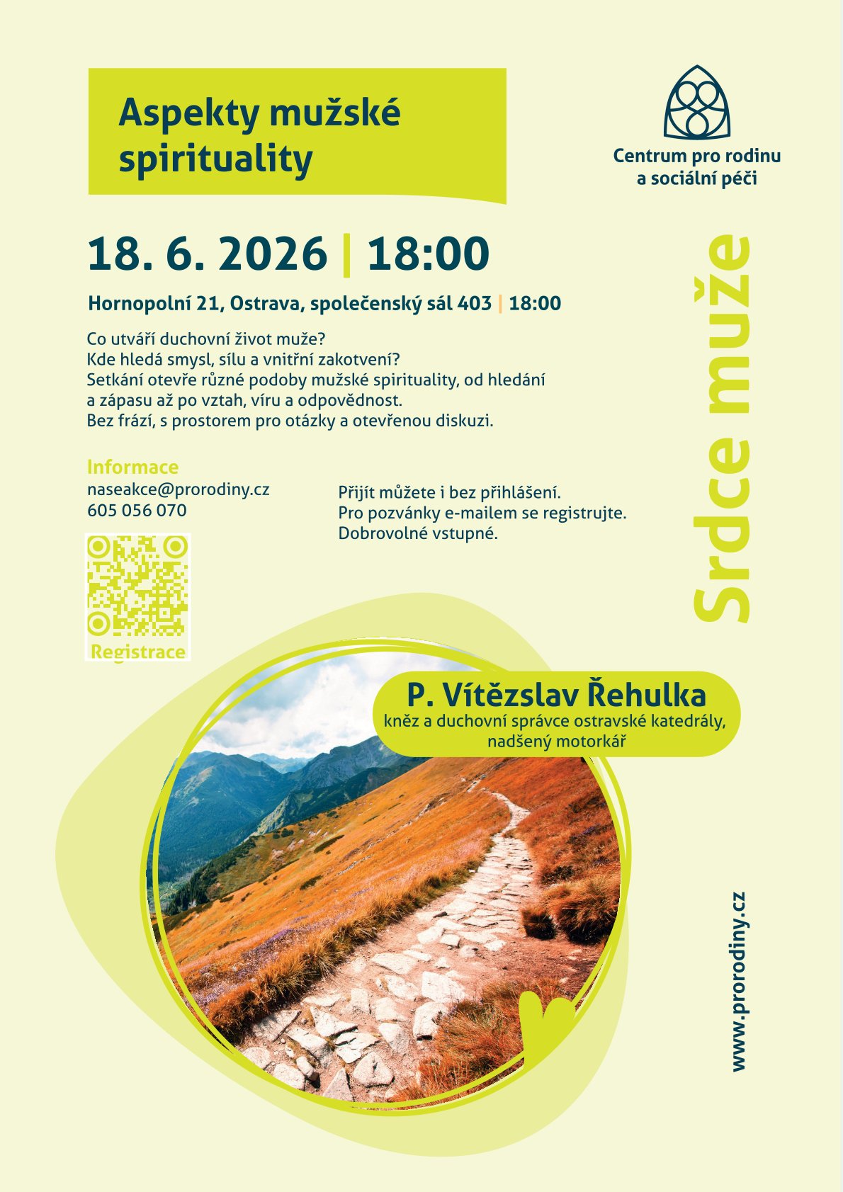 plakát Aspekty mužské spirituality