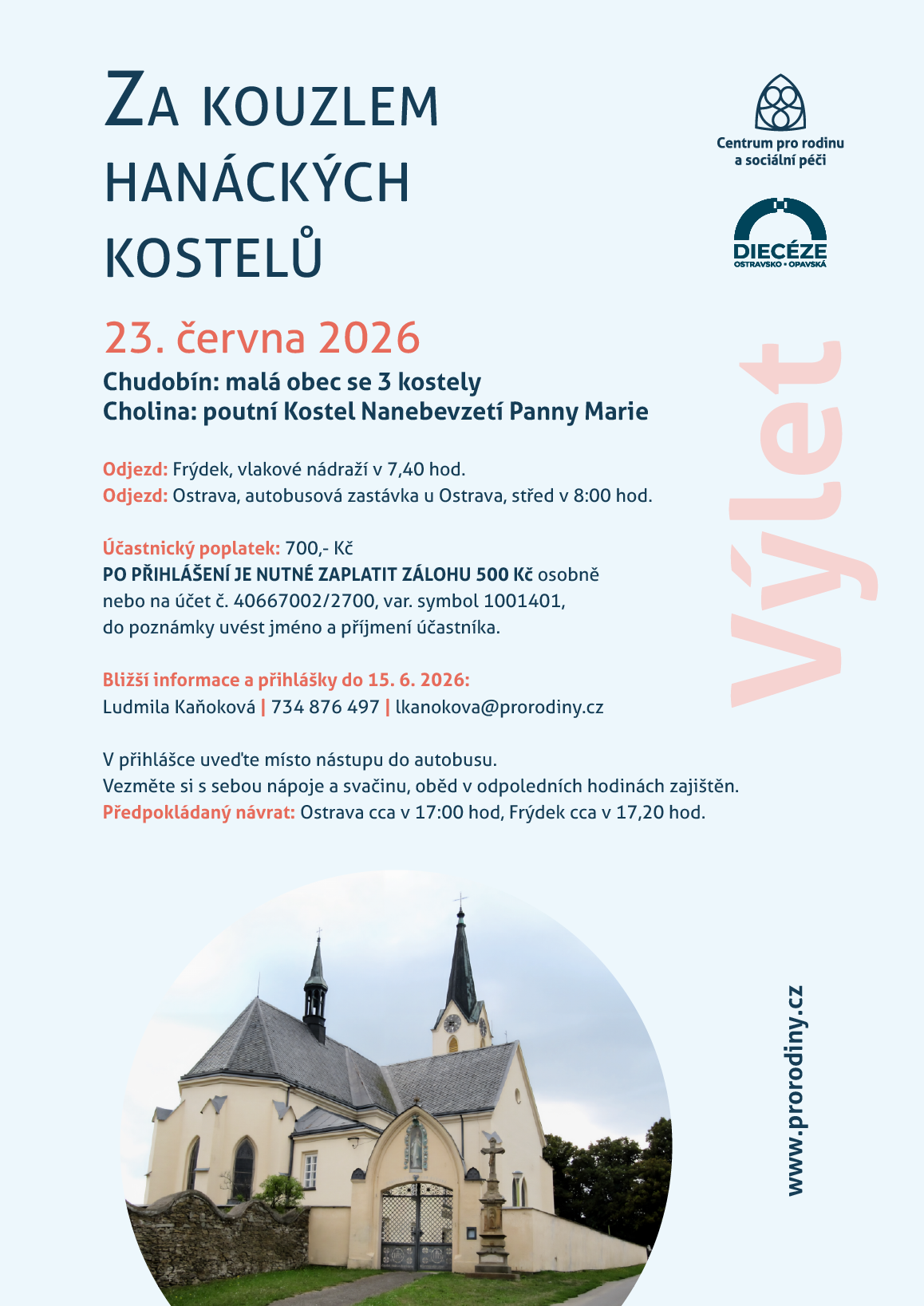 plakát Za kouzlem hanáckých kostelů