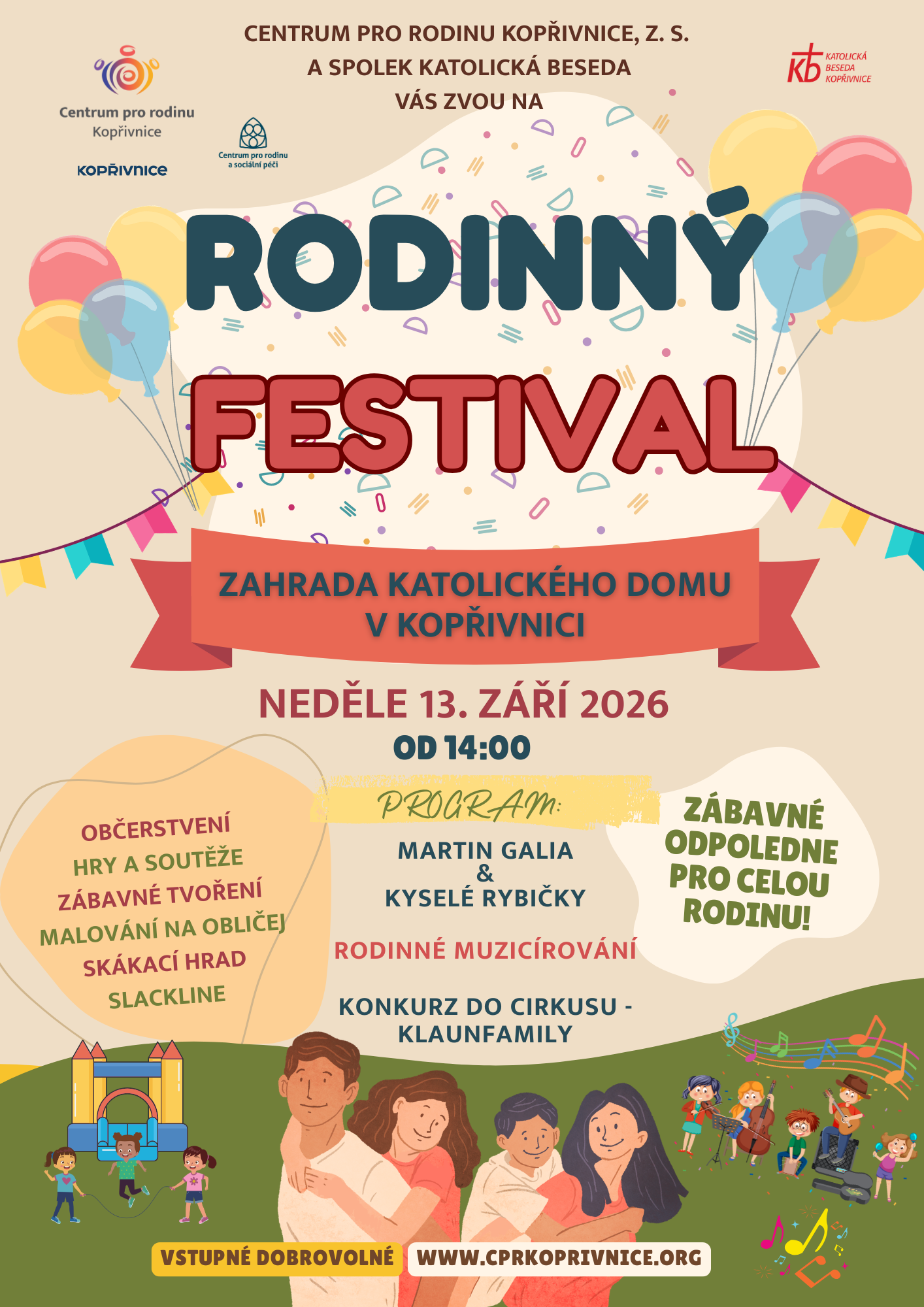 plakát Rodinný festival