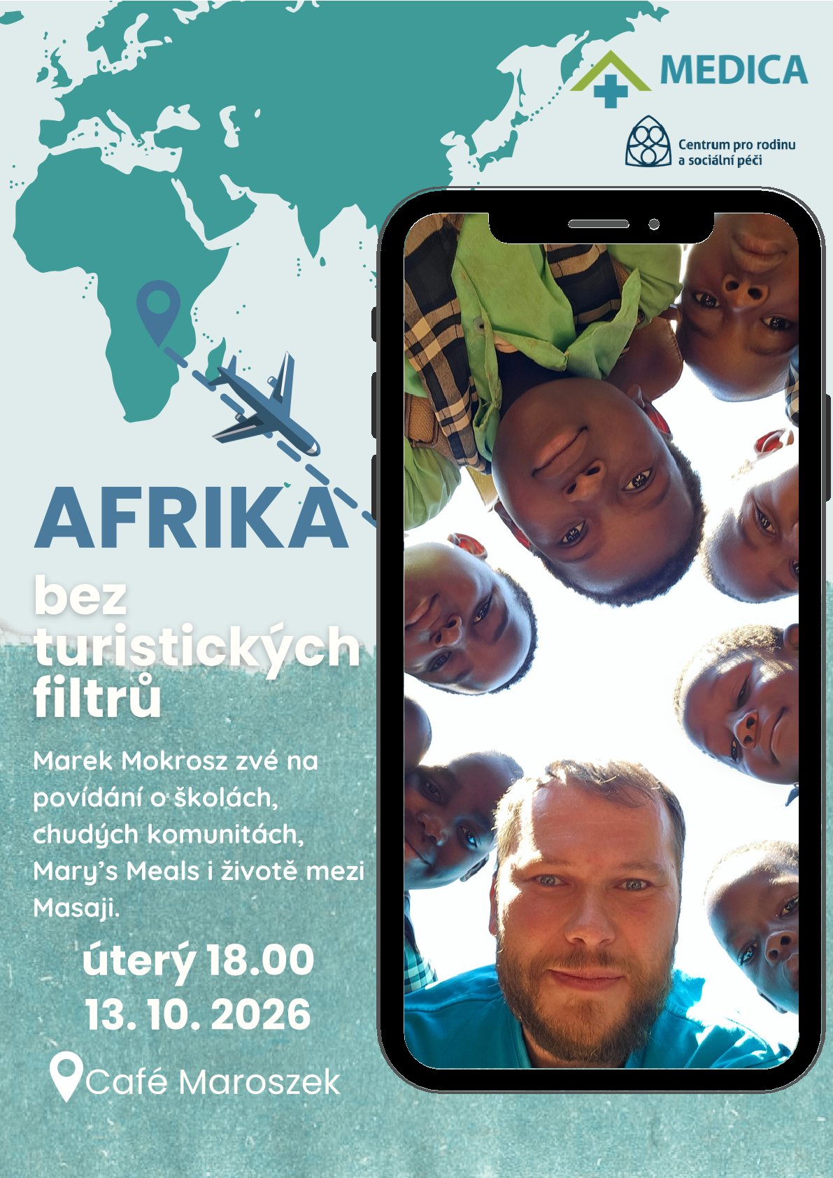 plakát Afrika bez turistických filtrů