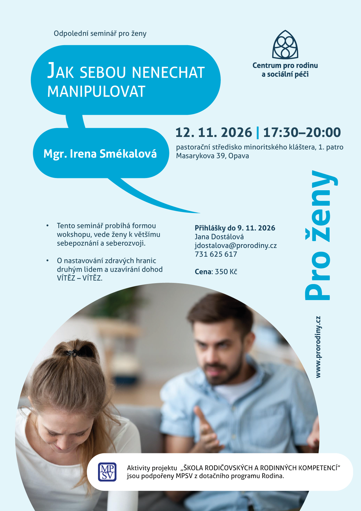 plakát Jak sebou nenechat manipulovat