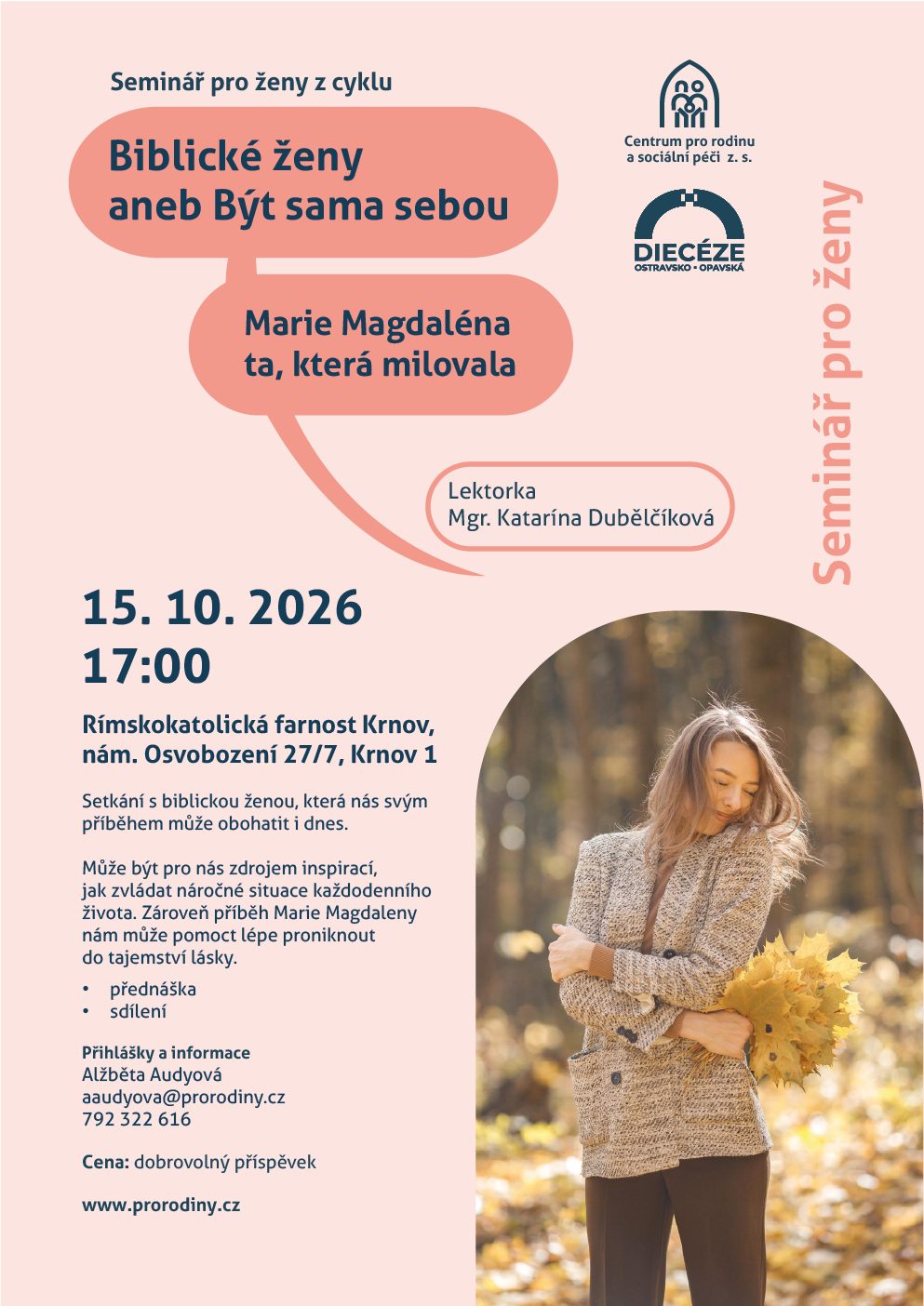plakát Biblické ženy aneb Být sama sebou