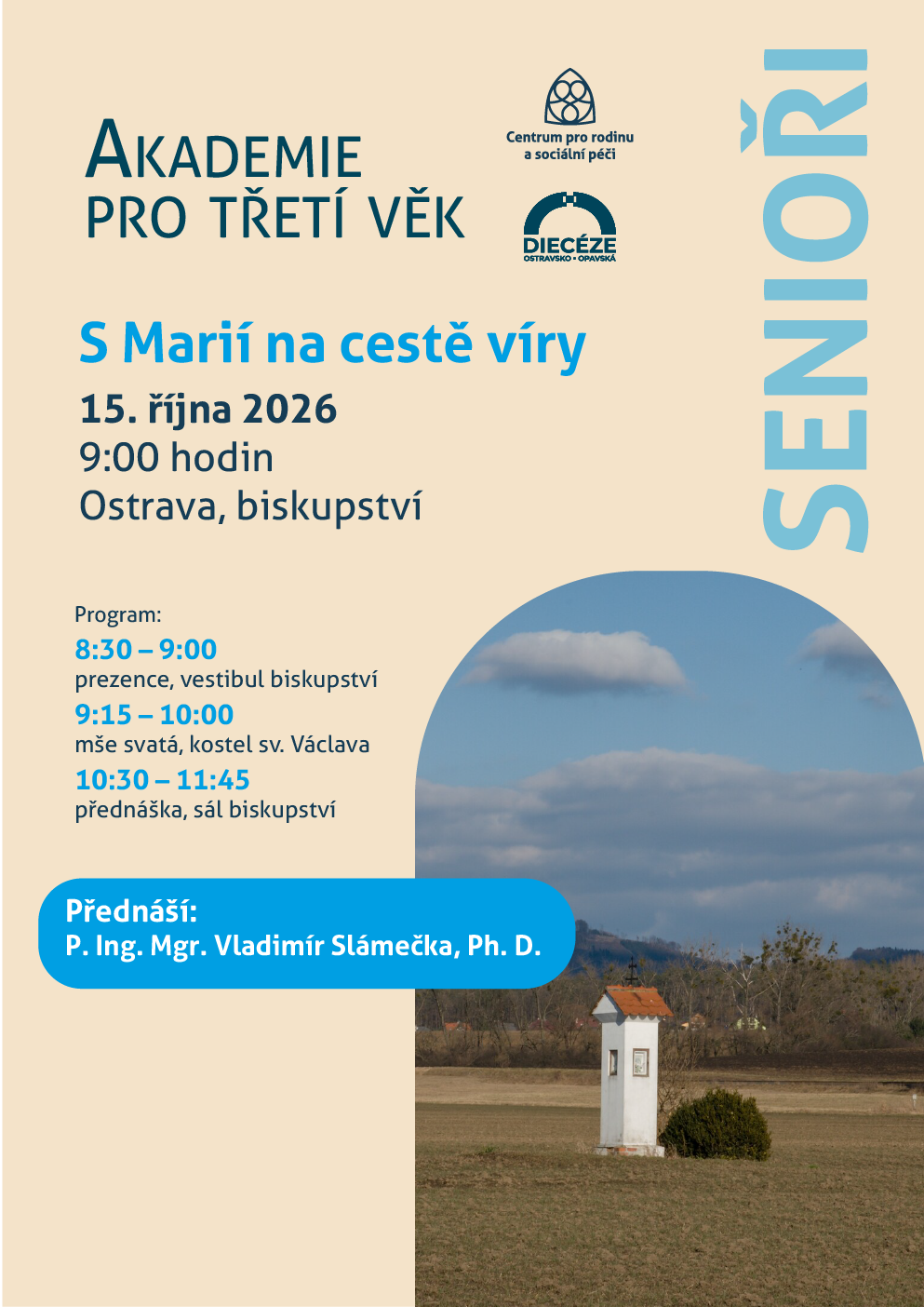 plakát Akademie pro třetí věk