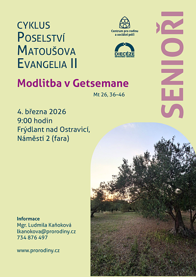 plakát Poselství Matoušova evangelia II.