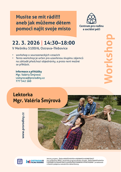 plakát Musíte se mít rádi!!!