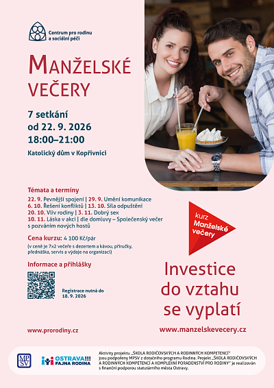 plakát Manželské večery