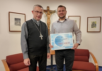 Už podruhé pomáhá diecézní sbírka Centru. Děkujeme