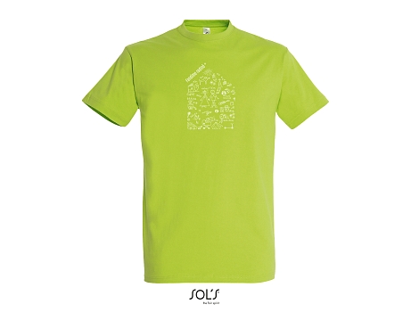 obrázek Tričko pánské s domečkem světle zelené