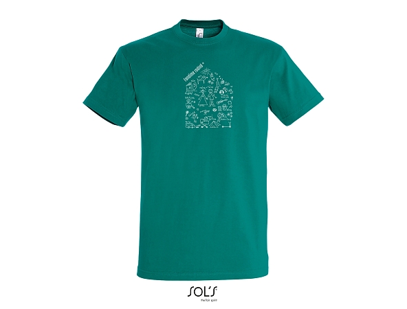 obrázek Tričko pánské s domečkem emerald