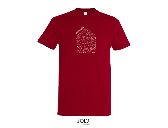 obrázek Tričko pánské s domečkem tango red